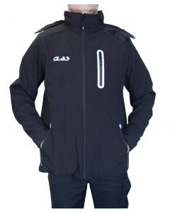 CHAQUETA SOFTSHELL NEGRA (XL)