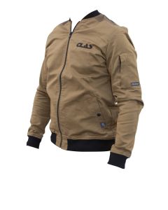 VESTE TEDDY STRETCH CAMEL (L)