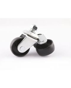 PAIRE DE ROUES PIVOTANTES 60x25mm