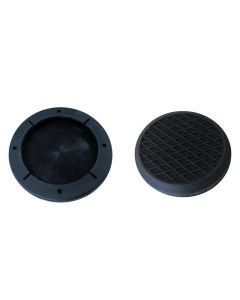 ROUND RUBBER PAD Ø123x22mm