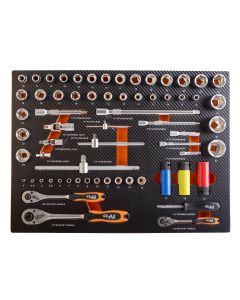 SOCKET AND RACTHET INSERT (64PCS)