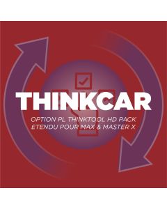 THINKTOOL HD UTÖKAT PAKET FÖR THINKTOOL MAX & MASTER X DIAGNOSVERKTYG