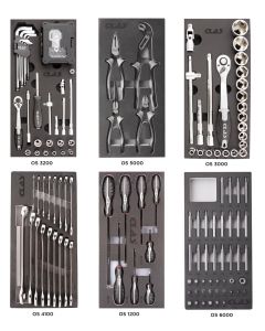 COMPOSICIÓN 6 INSERTOS 2 CAJONES 154 HERRAMIENTAS
